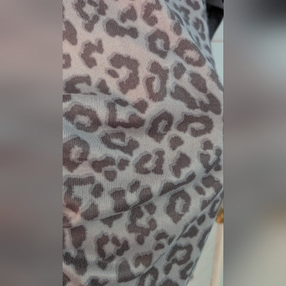 Nwot Lucky Brand Leopard Print Pajama Set  🩶 Size XXL - Picture 11 of 13